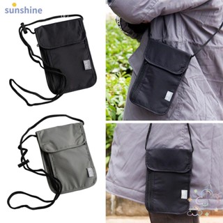 Ssunshine กระเป๋าเอกสาร ไนล่อน อเนกประสงค์ RFID ใส่หนังสือเด…