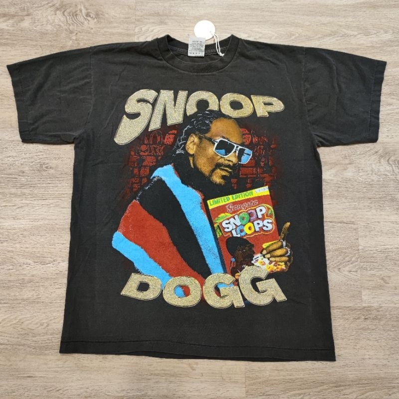 ขายดี SNOOP DOGG RAPPER HIP-HOP เสื้อวง เสื้อทัวร์