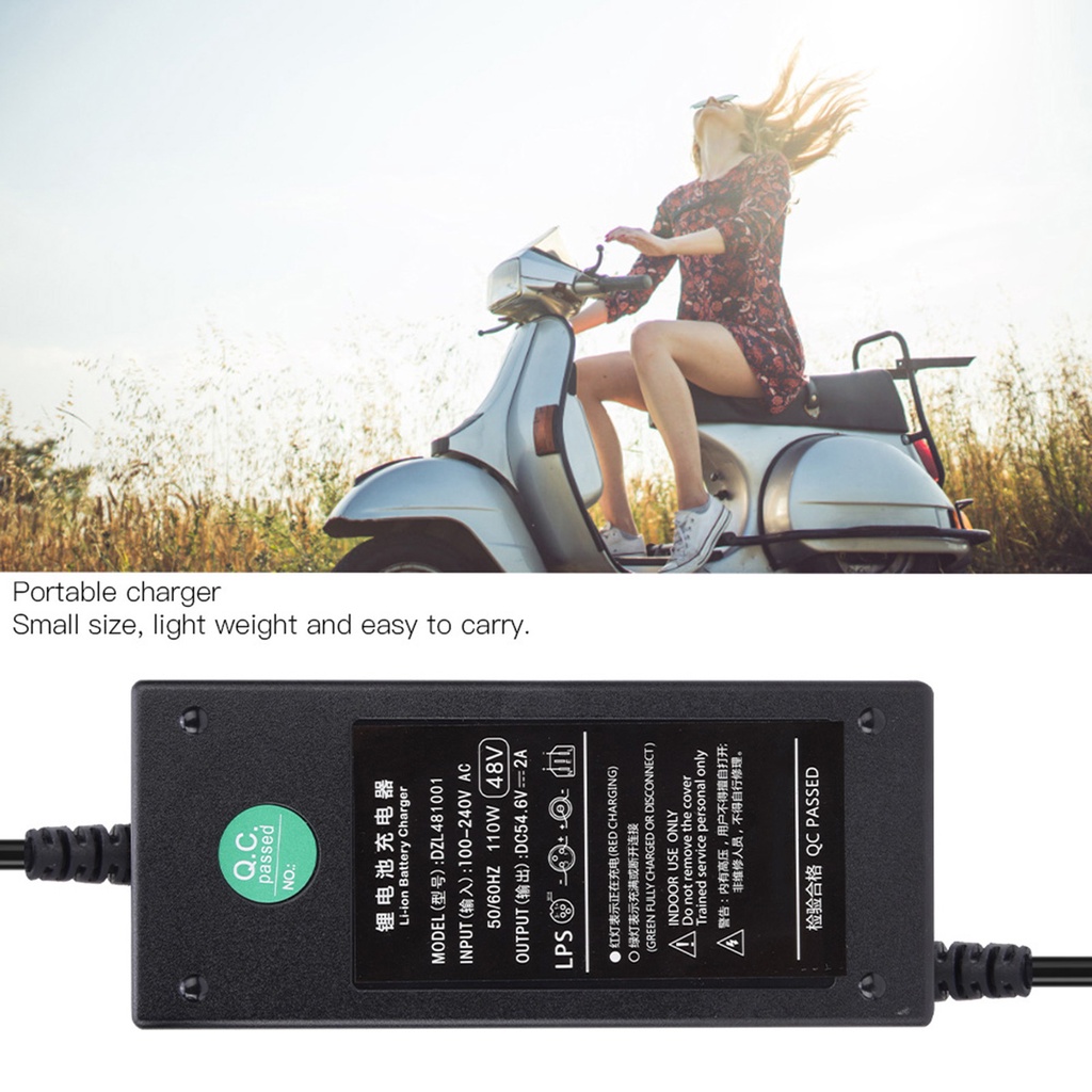 Sports Love 54.6V 2A Universal Electric Scooter E Bike Smart Battery Charger Power Adapter US 100-240V( )( )