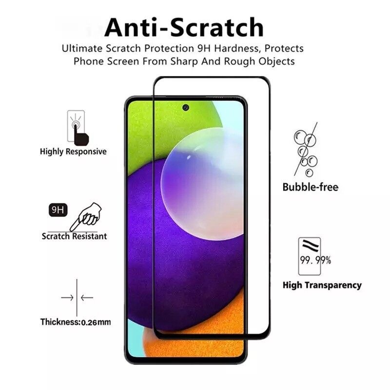ฟิล์มเต็มจอ For Samsung A07 A17 S25FE A06 A26 A36 A56 A55 A05 A05S A04S A52S A14 A34 A54 A23 A33 A73 S23 S23Plus A13 A24