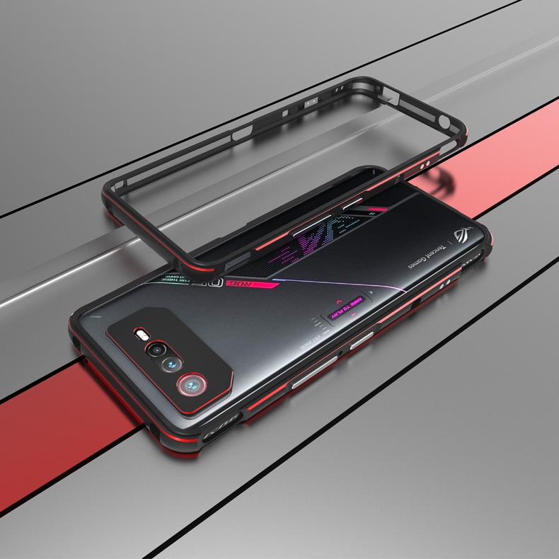 เคสโทรศัพท์มือถือ กรอบโลหะ พร้อมสกรูล็อค สําหรับ Asus ROG6 ROG5 5pro 5S