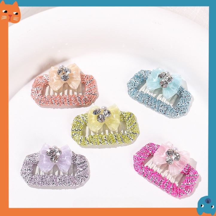 สัตว์เลี้ยงเพชรที่มีสีสันรักกิ๊บกับเพชรสัตว์เลี้ยง ชม. หูฟัง ยอร์คเชียร์เท็ดดี้ชเนาเซอร์ มัลซีส สุนัขกิ๊บ