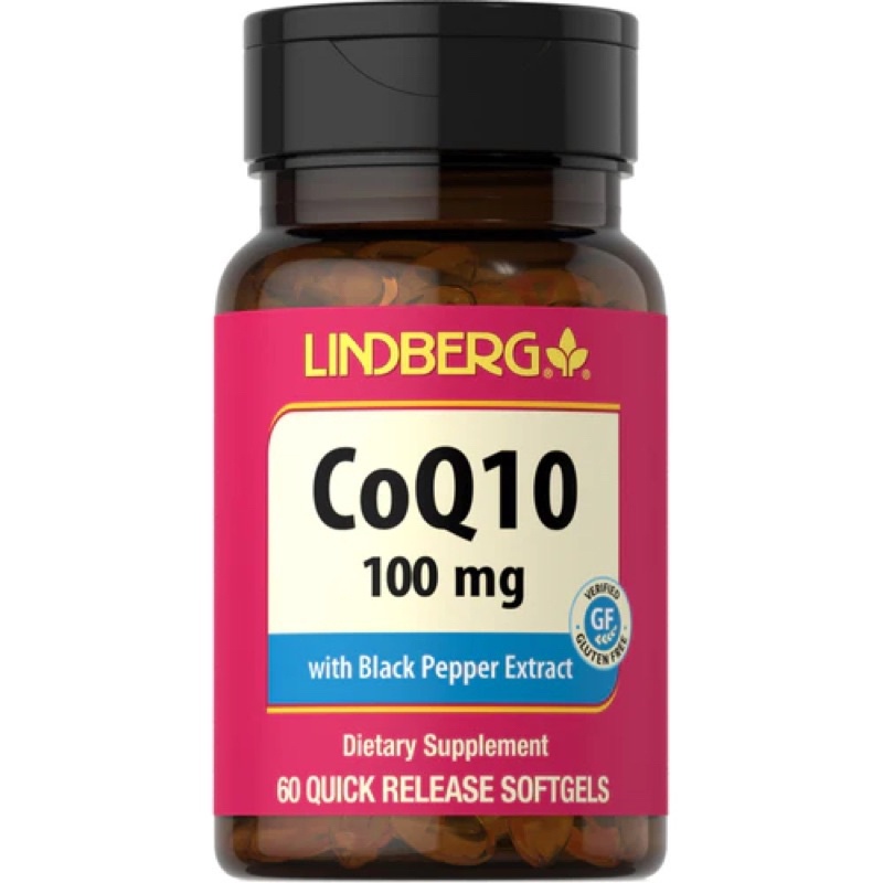 Coenzyme Q10 100 mg. (60ซอฟต์เจล) โคเอนไซม์คิว10