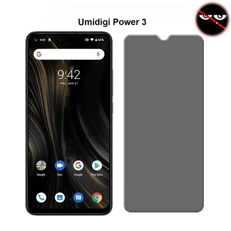 ฟิล์มความเป็นส่วนตัวสําหรับItel A22 A25 A26 A27 A35 A36 A37 A44 A47 A48 A49 A58 P37 P38 S15 S16 S17 