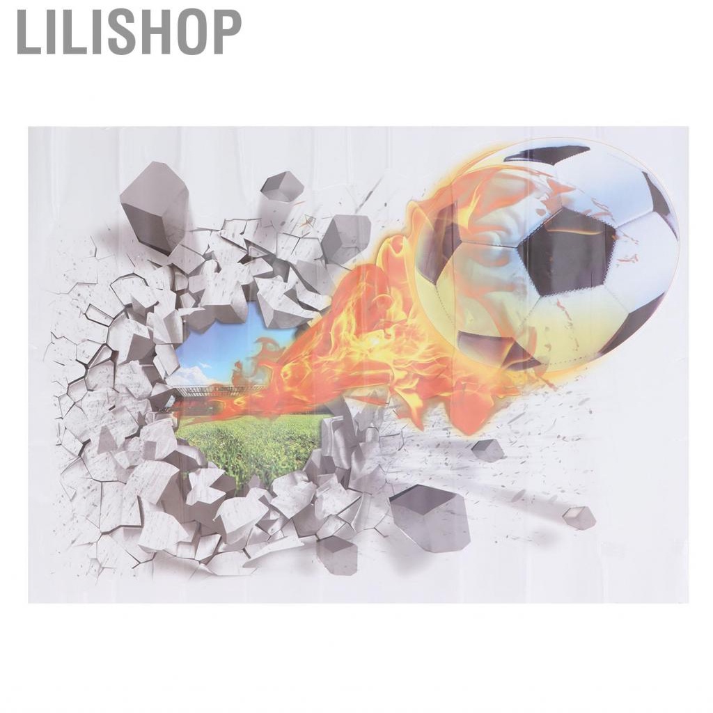 Lilishop 3D Wall  Self-Adhesive Decal For Bedroom Living Room Bathroom Decors