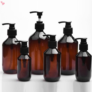 100/200/300/400/500 มล. ขวดปั๊มโลชั่น รีฟิล ห้องน้ํา แชมพู เ…