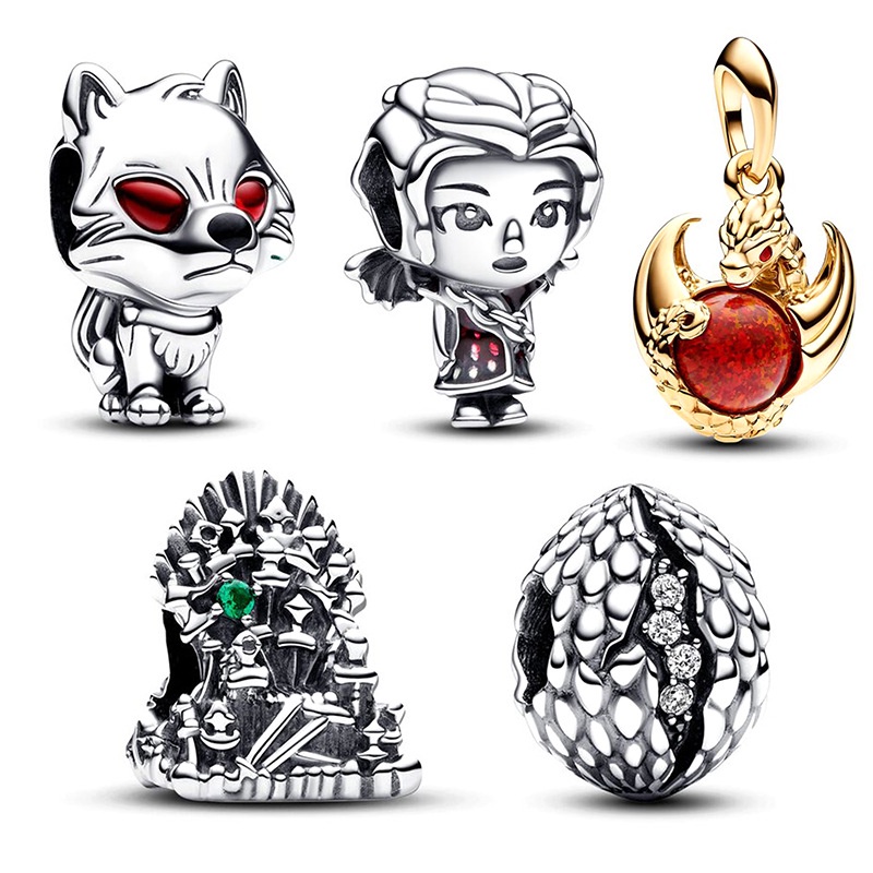 เครื่องประดับ สร้อยคอ สร้อยข้อมือ ลูกปัด จี้การ์ตูน Game of Thrones สไตล์ยุโรป และอเมริกา