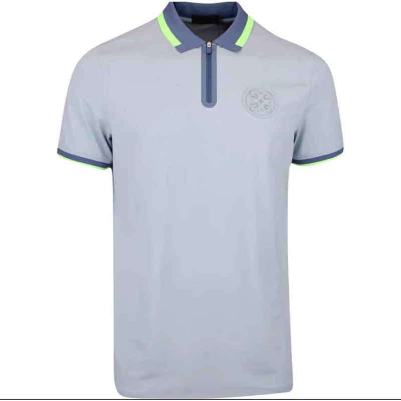 เสื้อโปโลแขนสั้น พิมพ์ลาย GFORE Boro Tech Pique สําหรับผู้ชาย