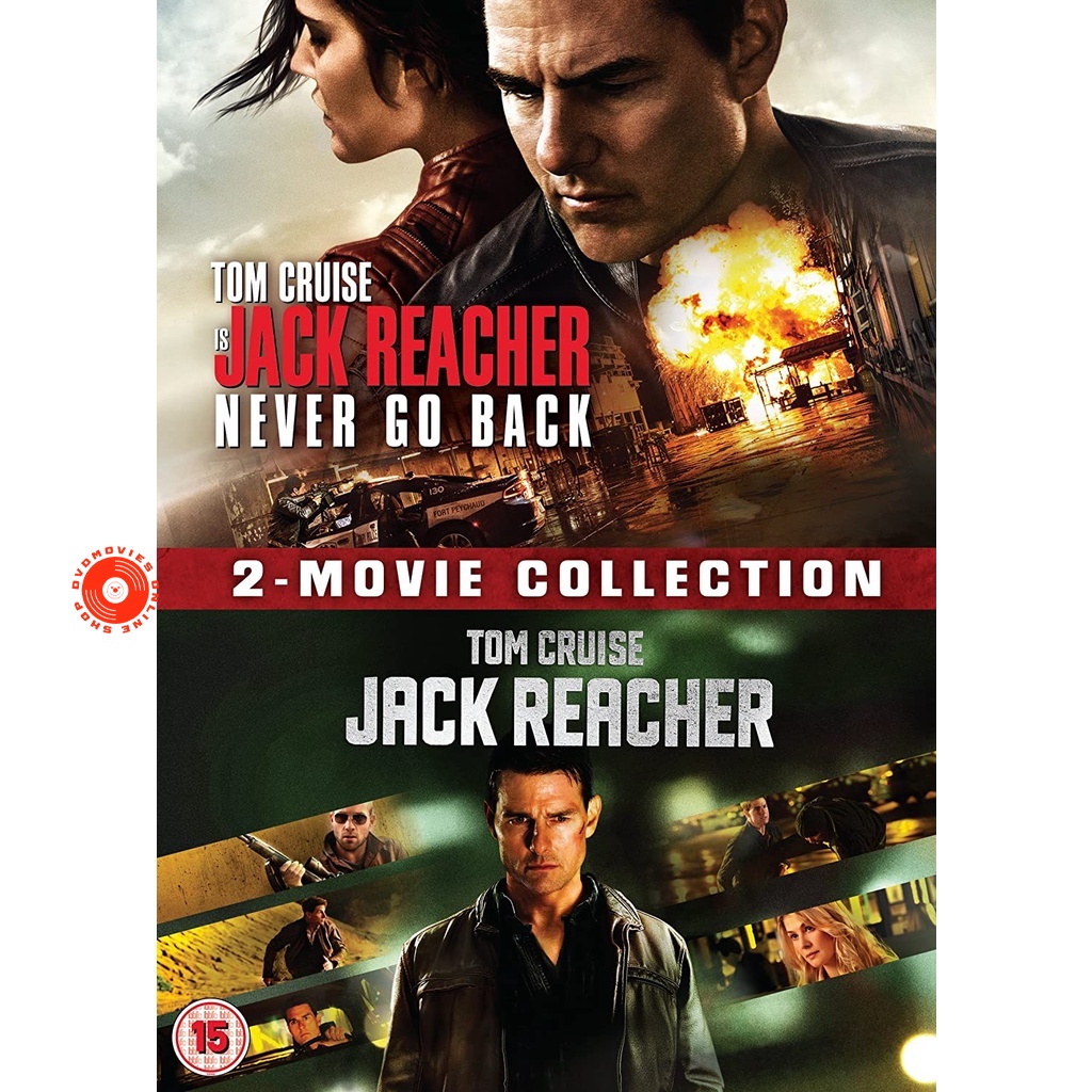 DVD Jack Reacher แจ็ค รีชเชอร์ ภาค 1-2 DVD Master เสียงไทย (เสียง ไทย/อังกฤษ | ซับ ไทย/อังกฤษ (ภาค 2 ไม่มีซับ อังกฤษ)) D