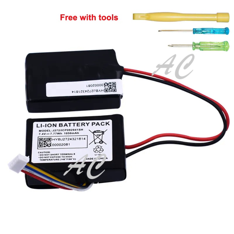 AC J272 ICP092941SH 7.4V 1050mAh for Beats Pill 2.0 MH812AMA-UG B0513 Wireless Portable Bluetooth Sp