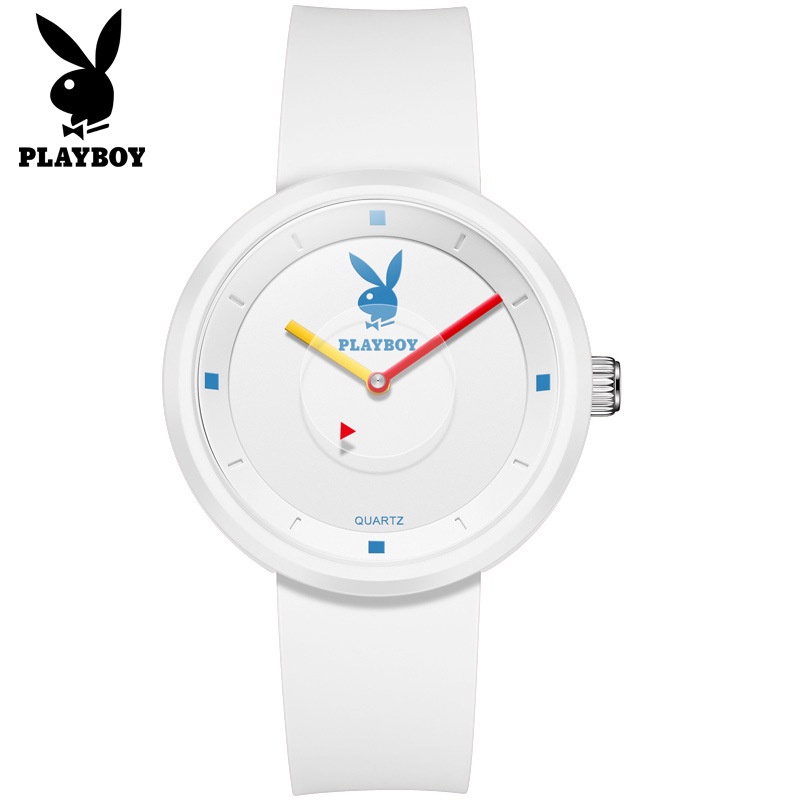 [พร้อมส่ง] Playboy 3059 นาฬิกาข้อมือควอทซ์ แฟชั่นย้อนยุค เข้ากับทุกการแต่งกาย สําหรับผู้หญิง (ฟรีกล่องนาฬิกาสวยหรู)