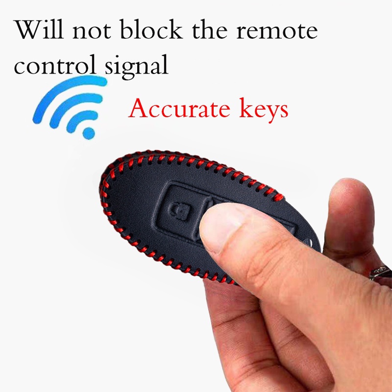 เคสกุญแจ For Nissan Navara Almera Skyline Livina Sentra ปลอกกุญแจ เคสรีโมตกุญแจ - รูปที่ 3