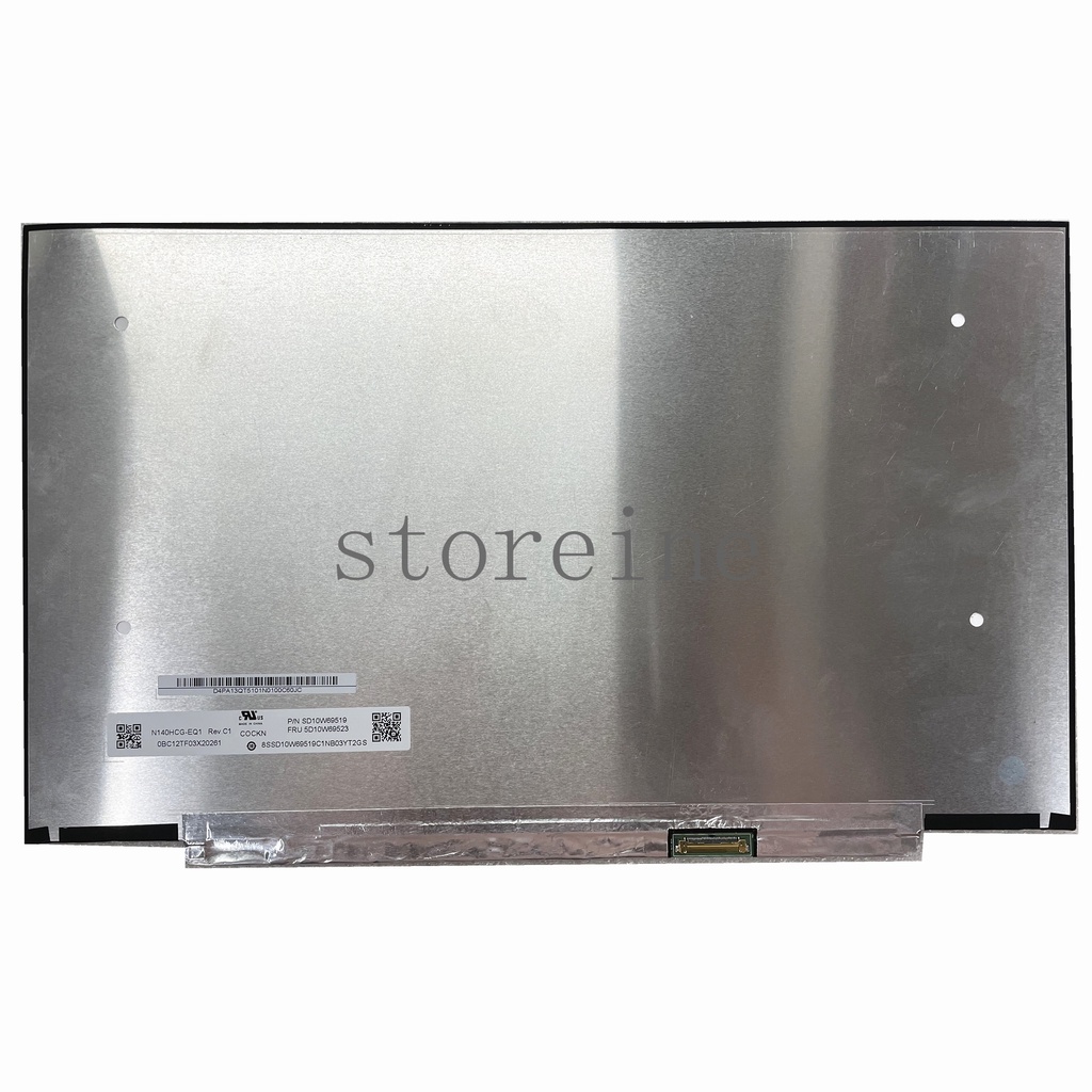 N140HCG-EQ1 fit NV140FHM-N66 V8.0 B140HAN06.8 หน้าจอ LCD FHD 1920X1080 30pin EDP