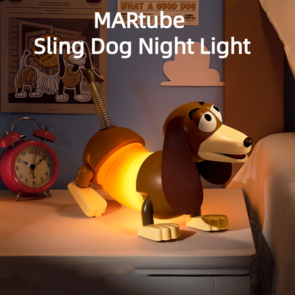 โคมไฟกลางคืน รูปสุนัข Martube Toy Story เหมาะกับของขวัญวันเกิด สําหรับแฟนสาว