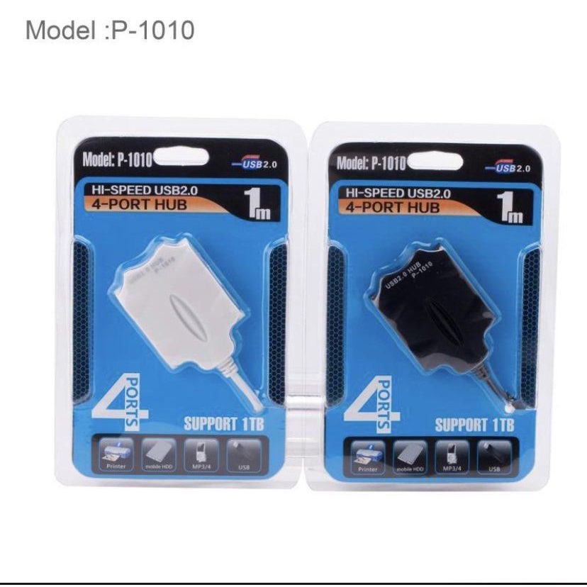 P - 1010 Usb Hub 2.0 สายยาว 1เมตร