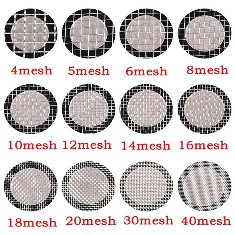 1pcs 4-500Mesh 304 Stainless Steel Mesh Filter Net Metal Front Repair Fix Mesh Filtration Woven Wire