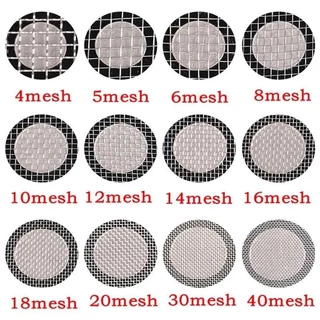 1pcs 4-500Mesh 304 Stainless Steel Mesh Filter Net Metal Front Repair Fix Mesh Filtration Woven Wire Screening Sheet Screening filter