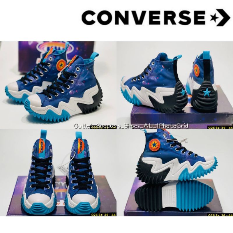 Converse Run Star Motion x Space Jam A New Legacy Platform Hi ส่งฟรี รองเท้า train