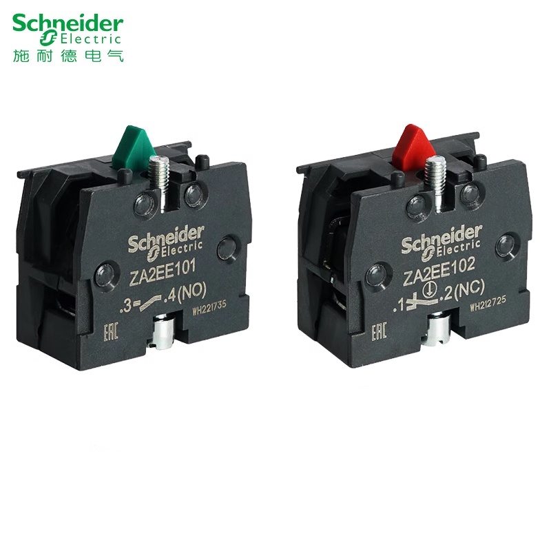 Schneider โมดูลสวิตช์ปุ่มกด XA2 ZA2EE101 ZA2EE102 10A