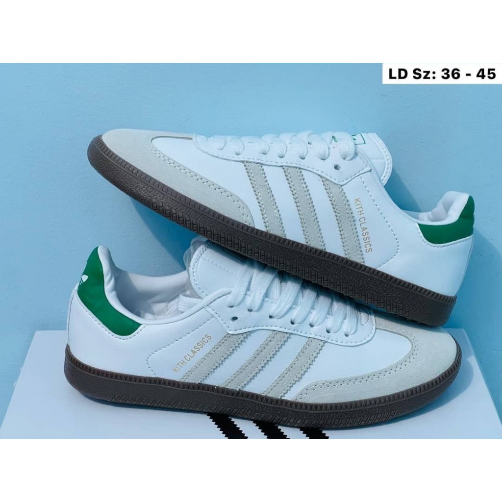 รองเท้าAididas Samba รองเท้าอดิดาส แซมบ้า พร้อมกล่องและอุปกรณ์ครบ【รับประกันสินค้าตรงปกแท้100% Size: