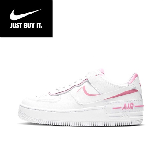 รองเท้ากีฬาNike Air Force 1Low Shadow Pink white ของแท้ 100%