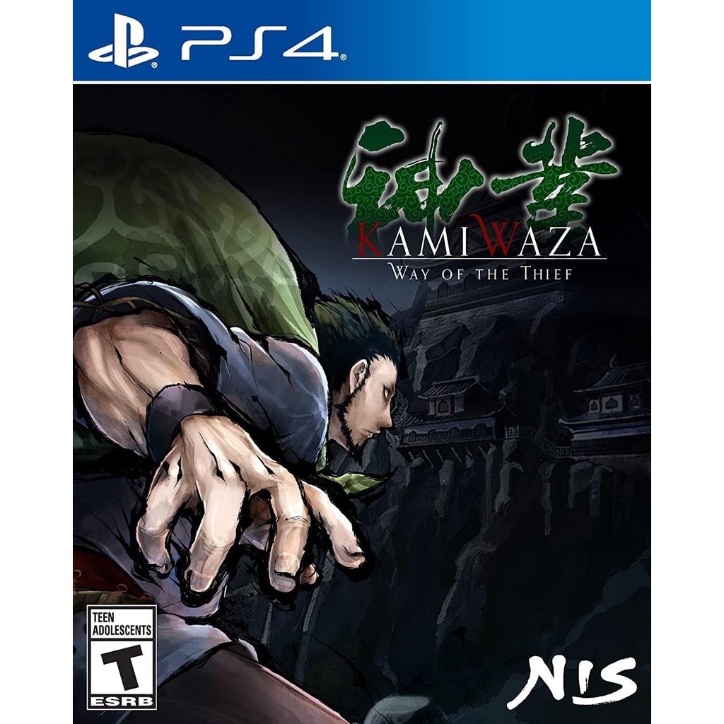 แผ่นเกม💿 Ps4 Kamiwaza Way Of The Thief | แท้มือ1 🆕 | Zone1 (All) US (ภาษา Eng) | Playstation 4🎮 |  พ