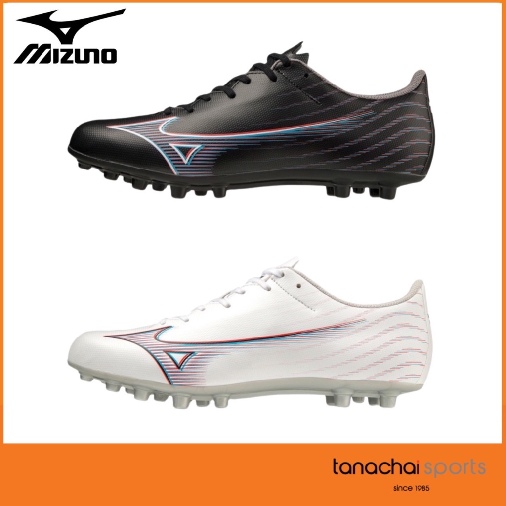 MIZUNO ALPHA SELECT AG รองเท้าฟุตบอล รองเท้าสตั๊ด ปุ่ม AG (เหมาะกับหญ้าเทียม) ของแท้ 100% สันทนาการ