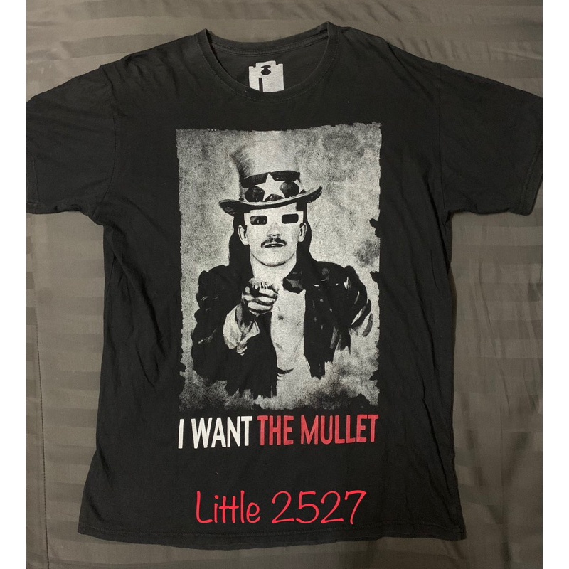 แฟชั่น Fashion เสื้อวง Sweet Mullet :  I WANT THE MULLET (T-SHIRT ) (มือสอง) Tee