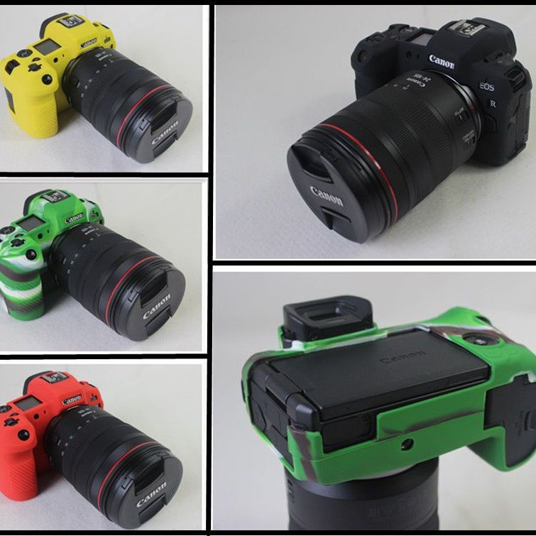 กระเป๋าเคสซิลิโคน ป้องกันกล้อง สําหรับ Canon EOS R EOS RP RP
