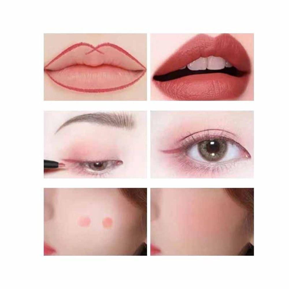 JIAGU Lip Liner Pen, Non-stick Cup Nude ลิปสติกปากกา, ริมฝีปากแต่งหน้า Matte Lasting Waterproof Lipliner ดินสอผู้หญิง - รูปที่ 2
