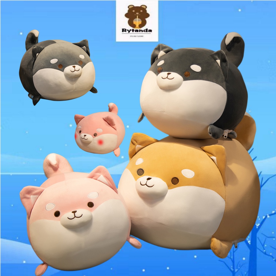 ความยาว 100 ซม. Shiba Inu ยัดไส้ของเล่นตุ๊กตาสุนัขขนาดใหญ่ Soft Shiba Inu Plush เด็กและผู้ใหญ่หมอนตกแต่งบ้านตุ๊กตาของขวัญวันเกิดสำหรับเด็กของขวัญวันวาเลนไทน์