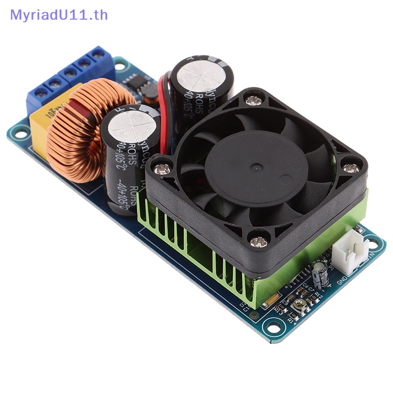 Myriadu IRS2092S บอร์ดขยายเสียงดิจิทัล 500W 90dB โมโนช่องสัญญาณ Class D HIFI
 Th
