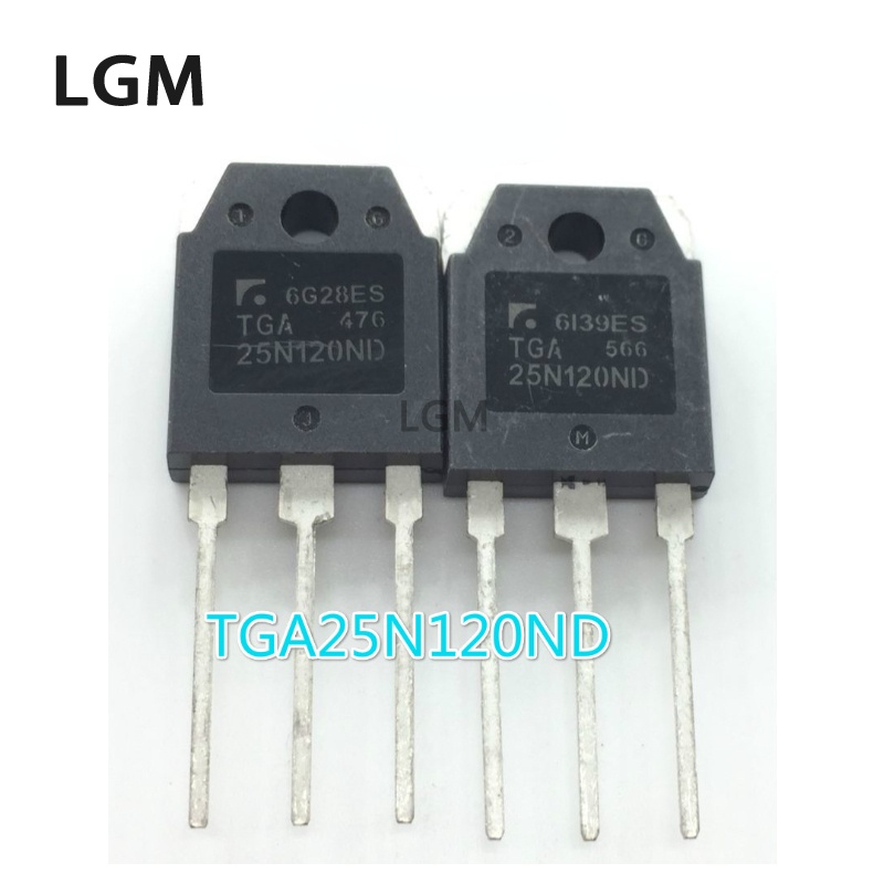 Original TGA25N120ND TO-247 25A 1200V เตาแม่เหล็กไฟฟ้า IGBT Power Tube ทรานซิสเตอร์ใหม่