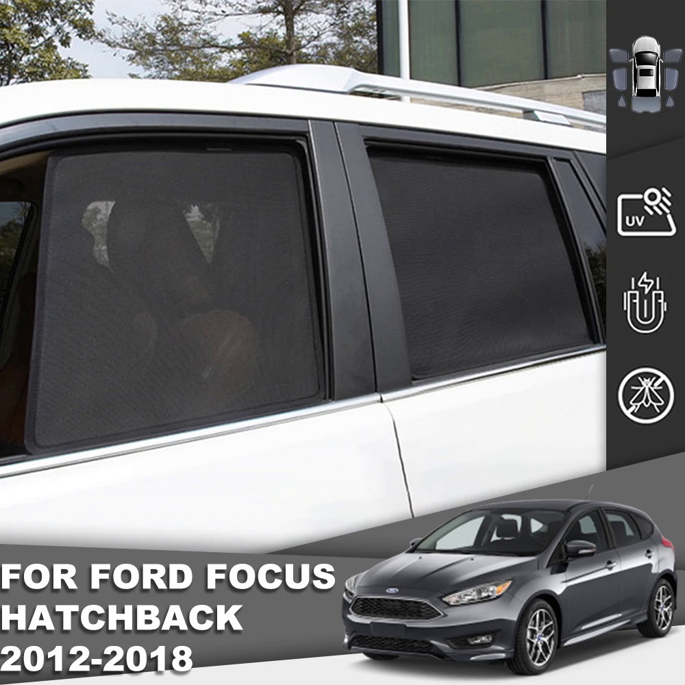 ม่านบังแดดรถยนต์ สําหรับ Ford Focus MK3 Hatchback 2010-2019