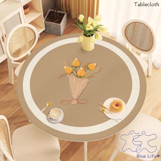 ผ้าปูโต๊ะพีวีซี ทรงกลม กันน้ํา กันน้ํามัน กันความร้อน ซักทํา…