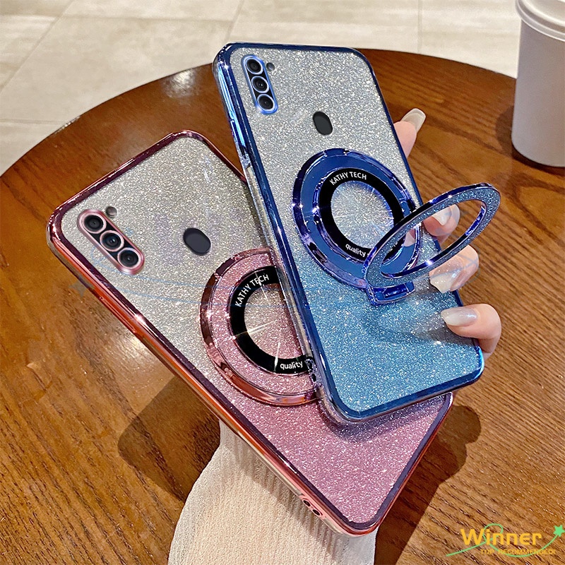 เคส Samsung A11 A12 A13 4G A13 5G A14 A15 ป้องกันโทรศัพท์มือถือ แบบแม่เหล็ก ตั้งได้ สําหรับ1ZJSF