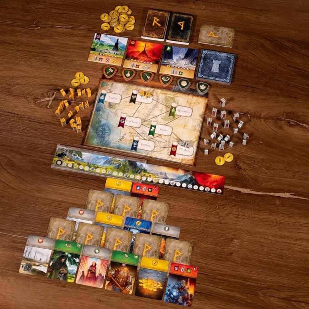 The Lord of The Rings: Duel for Middle-Earth Board Game - Epic Strategy Game of Power and Conquest