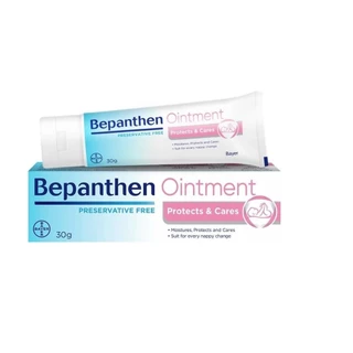 บีแพนเธน Bepanthen Ointment ดูแลผิวใต้ผ้าอ้อม ขนาด 30 กรัม รับประกันของแท้ 100% จากบริษัท
