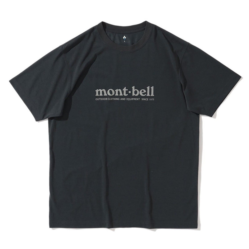 Bevns MONT-BELL 100% Premium Cotton Mens and Womens Casual Loose Crew Neck Short Sleeve T-Shirt 92-08-0187 -186