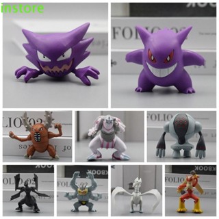 Instore โมเดลฟิกเกอร์ PVC รูป Poke-mon Arceus Flareon Gengar ขนาด 6-10 ซม. ของเล่นสําหรับเด็ก