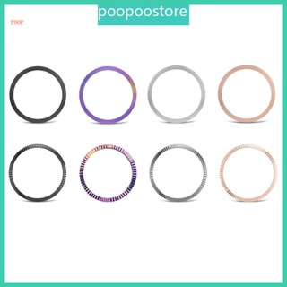 Poop แหวนกรอบนาฬิกาข้อมือ โลหะ สําหรับ Watch 5 4 42 มม. 46 มม.