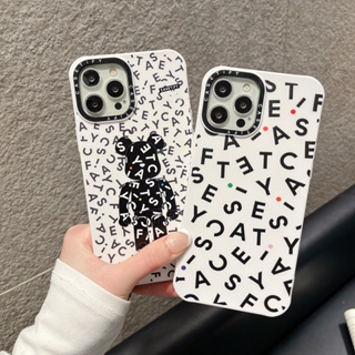 Casetify เคสโทรศัพท์ซิลิโคน แบบนิ่ม ลายโลโก้ Monogram BERBRICK Bear สําหรับ iPhone 15 14 11 12 13 Pro 15Pro Max