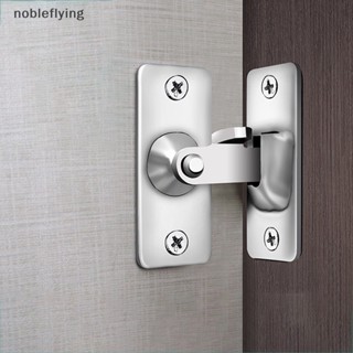 Nf กลอนประตูบานเลื่อน สเตนเลส 90 องศา nobleflying