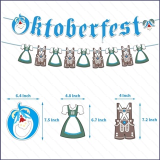 Ye ธงแบนเนอร์ ลาย The Munich Oktoberfest สําหรับตกแต่งปาร์ตี้เบียร์