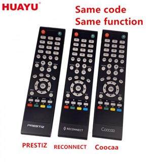 ใหม่ ของแท้ รีโมตคอนโทรลทีวี Coocaa TV เชื่อมต่อซ้ําได้ fernbedienung (สามโลโก้ที่แตกต่างกัน ฟังก์ชั่นเหมือนกัน) Huayu PR