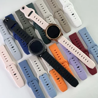 ซิลิโคนกีฬาสายคล้องคอสายคล้องคอสําหรับ Garmin Venu 4 3 2 plus Vivomove 3 Garmin Vivoactive 6 5 4 เปลี่ยนสายนาฬิกา