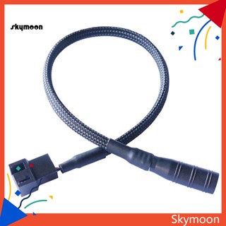 Skym* สายเคเบิลอะแดปเตอร์พัดลมระบายความร้อน Pvc เป็น 3pin 50 ซม. เป็น 3pin คุณภาพสูง สําหรับคอมพิวเตอร์