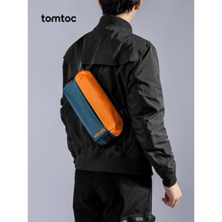 tomtoc chest Bag Mens messenger bag shoulder bag leisure waterproof function fashion Switch storage bag