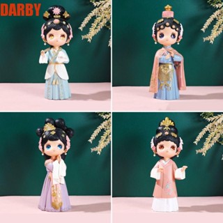 Darby โมเดลฟิกเกอร์เรซิ่น รูปตัวละคร Peking Opera สไตล์จีนโบราณ เหมาะกับของขวัญ สําหรับเด็กผู้หญิง และผู้ชาย