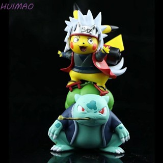 Huimao ฟิกเกอร์ PVC การ์ตูนปิกาจู โปเกม่อน Jiraiya Pikachu Jiraiya